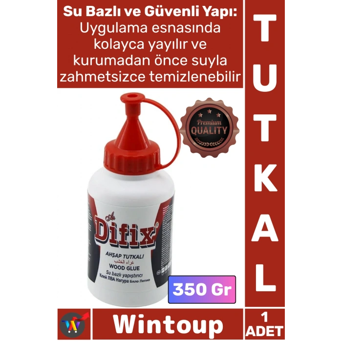 #Tutkal Profesyonel Güçlü Mobilya Marangozluk PVA Su Bazlı Yapıştırıcı Beyaz Ahşap Tutkalı 350 Gr