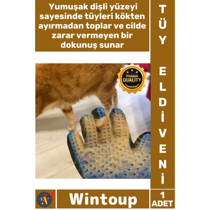 #TüyEldiveni Kedi Köpek Masaj Etkili Pratik Temizleme Aparatı Dökülme Karşıtı Tüy Toplama Eldiveni