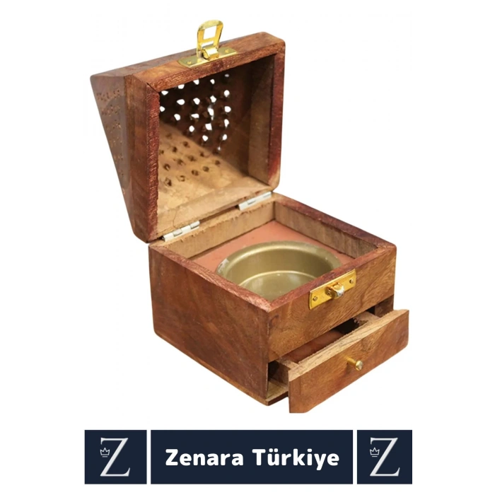 Yüksek Kalite Yoga Meditasyon Aromaterapi Chakra Pozitif Enerji Dayanıklı Ahşap KULE TÜTSÜLÜK 16 Cm