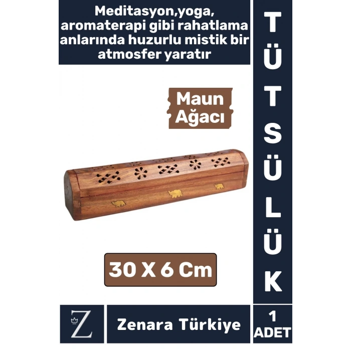 Yüksek Kalite Yoga Meditasyon Aromaterapi Chakra Pozitif Enerji Dayanıklı Maun Ağacı TABUT TÜTSÜLÜK