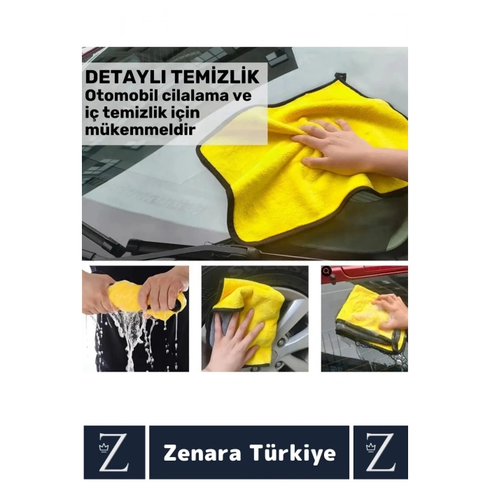 Yüksek Kaliteli Araba Mutfak Banyo Lavabo Yıkama Temizleme Hassas Derin Temizlik Yün Mikrofiber Bez