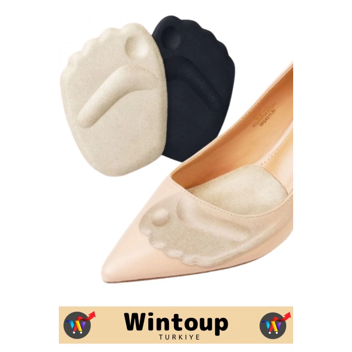 Yüksek Kaliteli Gündelik Kullanım Bunyon Yumuşak Pamuklu Ultra Esnek Sünger Ayakkabı Pedi 4 Çift