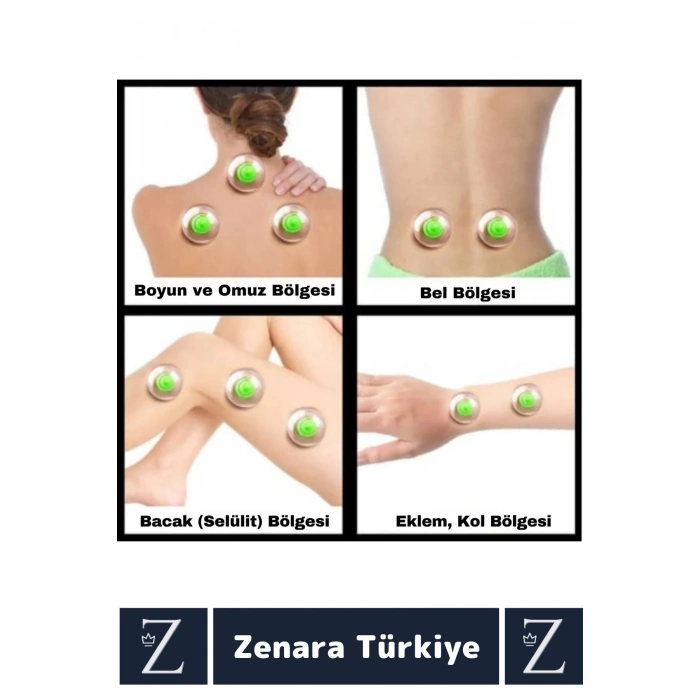 Yüksek Kaliteli Metabolizma Etkili Vakumlu Hacamat Kupası 7 NUMARA 100 ADET