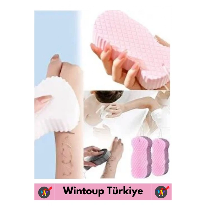 Yüksek Kaliteli Ultra Esnek Yumuşak Peeling Hassas Cilt Bebek Banyo Ovalama Süngeri Banyo Lifi 5Adet