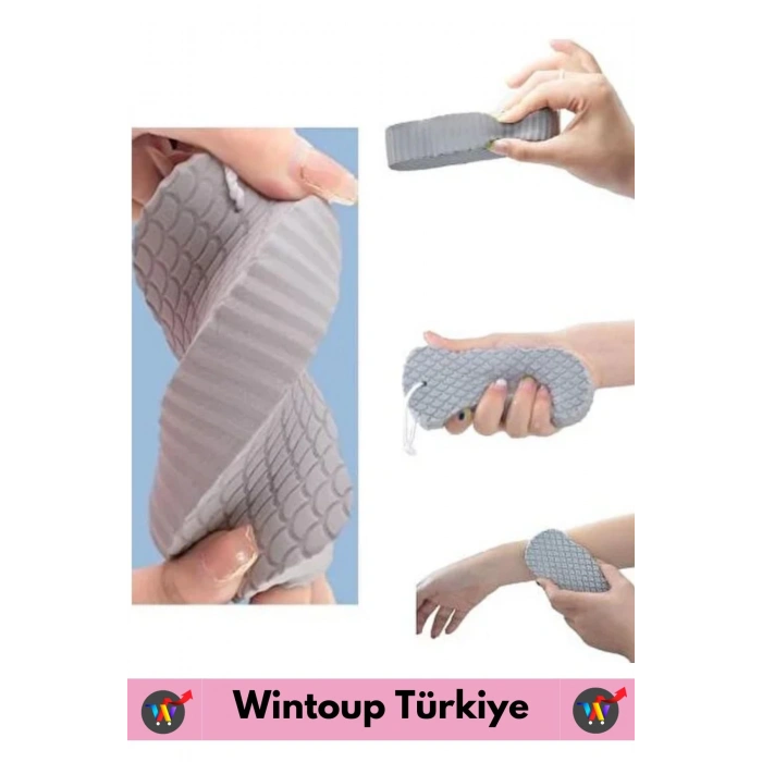 Yüksek Kaliteli Ultra Esnek Yumuşak Peeling Hassas Cilt Bebek Banyo Ovalama Süngeri Banyo Lifi 1Adet