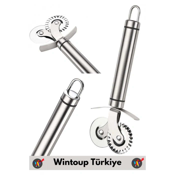 Yüksek Kaliteli Uzun Ömürlü Çift Taraflı Pizza Hamur Kesme Doğrama Şekillendirme Dilimleme Bıçağı