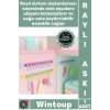 #Askı Yapışkanlı Dolap İçi Pratik Askı Fonksiyonel 10 Kancalı Raylı Mutfak Banyo Düzenleyici Askı