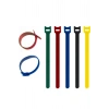 #Kelepçe Naylon Organizer Renkli Düzenleme 10lu Cırt Cırtlı Kablo Düzenleyici Kelepçe Seti – 15cm