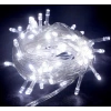 10m 100 Led Boncuk Lamba Beyaz Işık Şeffaf Kablo MZ-18-11