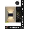 2li Solar Duvar Aydınlatması 6 Ledli Gün Işığı