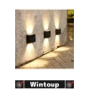 2li Solar Duvar Aydınlatması 6 Ledli Gün Işığı