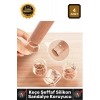 #Sandalye Parke Koruyucu Sessiz Esnek Kaydırmaz Keçe Şeffaf Silikon Sandalye Ayak Koruyucu 4lü Set