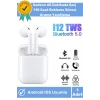 Xiaomi Modellerle Uyumlu Bluetooth Kulaklık I12 Arama Özellikli Tws Dokunmatik Hd Ses Mikrofon
