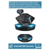 K55 Led Işıklı Mikrofonlu Kablosuz Bluetooth 5 Hd Ses Stereo Oyuncu Pubg Kulaklığı