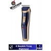 Özel Üretim Tıraş Makinesi Kablosuz Şarjlı 4 Başlıklı Saç Sakal Vücut Erkek Bakım