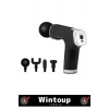 Mini Professional Massage Gun and Massager with 4 Heads Gun Fascial Massage Gun