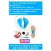 Premium Ergonomik Anatomik Boşluk Doldurucu Jel Düz Tabanlık Ark Destekli Silikon Ayak Tabanlığı 2li
