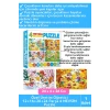 Premium Eğitici Zeka El Göz Koordinasyon Geliştirici Çocuk 12 + 16 + 20 + 24 Parça 4 MEVSİM Puzzle