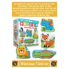 Premium Çocuk Zeka El Göz Koordinasyonu Geliştirici Eğitici Eğlenceli HAYVANLAR Puzzle Oyunu