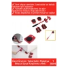 Premium Seri Abs Plastik Tekerlekli Basit Ağır Beyaz Eşya Mobilya Kaydırma Aleti Aparatı Krikolu Set