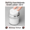 Özel Üretim Yüksek Kaliteli Vakum Basınç Hava Almaz Sıvı Şampuan Krem Losyon Kavanozu 50 Ml 3 Adet