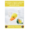 Premium Sağlam Pratik Kolay Montaj Çocuklar İçin İlgi Çekici Eğlenceli Sevimli Ördek Musluk Başlığı