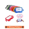 Premium Apple Samsung Uyumlu 11 Inch Silikon Yumuşak Tutacaklı Tam Koruma Kids Çocuk Tablet Kılıfı