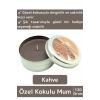 Premium Özel Metal Kutulu Arınma Huzur Meditasyon Yoga Esans Dekoratif Mum Oda Kokusu 120 Gram
