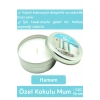 Premium Özel Metal Kutulu Arınma Huzur Meditasyon Yoga Esans Dekoratif Mum Oda Kokusu 120 Gram