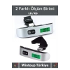 Premium Taşınabilir Seyahat Bavul Ağırlık Tartı Dijital LCD Ekran Kompakt Bagaj Tartısı MAX 50 Kg