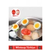 Özel Yüksek Kaliteli Yanmaz Erimez 3 Farklı Zamanlayıcılı Yumurta Pişirme Derecesi Aparatı Egg Timer