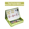 Özel Seri Öğretici Matematik Rakam Sayı Öğretici Silinebilir Yazı Kalemli MANYETİK TABLET MATEMATİK