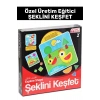 Özel Seri El Becerisi Geliştirici Renkleri Tanıma Parça Bütün İlişkisi Geliştirici ŞEKLİNİ KEŞFET