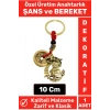 Özel Tasarım Yüksek Kaliteli Dayanıklı Dekoratif Şık Hediyelik ŞANS VE BEREKET Getiren Anahtarlık
