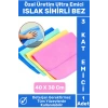 Özel Üretim Yüksek Kaliteli 3 Kat Emici Tüm Yüzeylerde Etkili Mutfak Banyo Islak Sihirli Bez 1 Adet