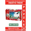 Premium Eğlenceli El Göz Koordinasyon Problem Çözme Beceri Geliştirici Çocuk PUZZLE HEDİYE TRENİ