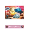 Premium Seri Eğlenceli El Göz Koordinasyon Beceri Geliştirici Çocuk 100 Parça PUZZLE UZAY GEMİSİ