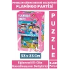 Premium Eğlenceli El Göz Koordinasyon Beceri Geliştirici Çocuk 2X50 Parça PUZZLE FLAMİNGO PARTİSİ