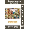 El Göz Koordinasyon Beceri Görsel Algı Geliştirici 1000 Parça Çocuk PUZZLE İTALYADA GÜN BATARKEN