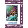 Eğlenceli El Göz Koordinasyon Beceri Görsel Algı Geliştirici Çocuk 1000 Parça PUZZLE ZODYAK TELESKOP