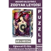 Eğlenceli El Göz Koordinasyon Beceri Görsel Algı Geliştirici Çocuk 1000 Parça PUZZLE ZODYAK LEYDİSİ
