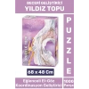 Eğlenceli El Göz Koordinasyon Beceri Görsel Algı Geliştirici Çocuk 1000 Parça PUZZLE YILDIZ TOPU