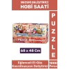 Özel Eğlenceli El Göz Koordinasyon Beceri Görsel Algı Geliştirici Çocuk 1000 Parça PUZZLE HOBİ SAATİ