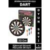 Özel Tasarım Genç Yetişkin Çocuk Oyun Eğlenceli Güvenli Manyetik Uçlu DART 33 Cm