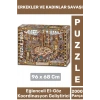 Eğlenceli Göz Koordinasyon Hafıza Beceri Geliştirici 2000 Parça PUZZLE ERKEKLER VE KADINLAR SAVAŞI