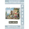 Eğlenceli El Göz Koordinasyon Hafıza Beceri Geliştirici 2000 Parça PUZZLE ADA KÖYÜNDE BİR GÜN