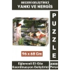 Premium Eğlenceli El Göz Koordinasyon Hafıza Beceri Geliştirici 2000 Parça PUZZLE YANKI VE NERGİS