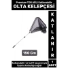 Premium Profesyonel Hobi Kıyı Av Balıkçı TOR AĞLI Katlanabilir OLTA KELEPÇESİ 150 Cm