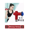 Ergonomik Kol Bacak Sırt Bel 6 Başlıklı Sıcak Soğuk Mod Yüksek Titreşim Spor Fitness Kas Masaj Aleti