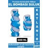 Premium Portatif BPA Free Şık Kamp Spor Seyahat Silikon Katlanabilir EL BOMBASI SULUK 500 ML